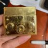 Mạ Vàng Khoá Túi Xách Gucci Padlock