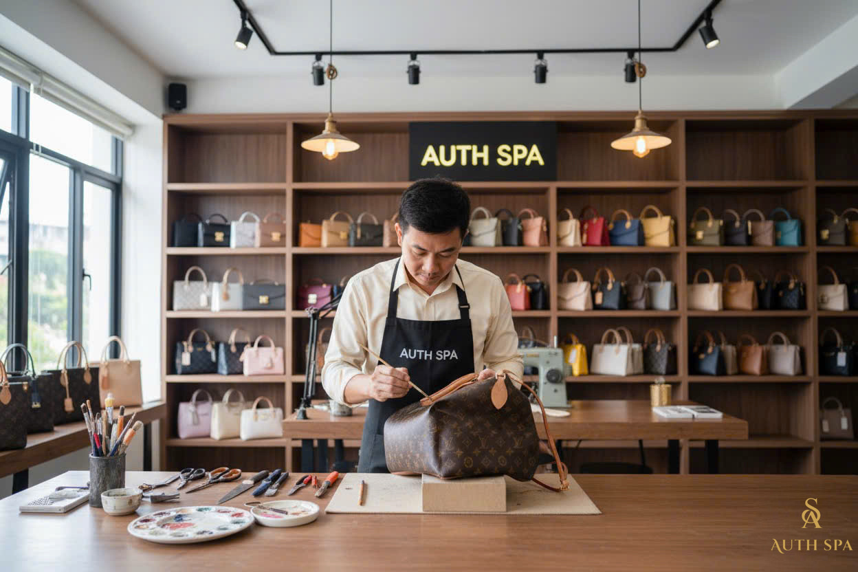 Auth Spa - Dịch Vụ Spa Túi Xách, Giày Dép Authentic Tại HCM. sua-chua-spa-tui-xach